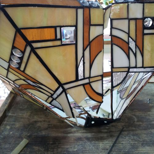 Restauración lámparas Tiffany