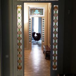 Restauración vidrieras modernistas. Casa Manuel Felip II. Barcelona