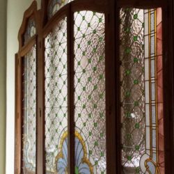 Restauración vidrieras modernistas. Casa Manuel Felip II. Barcelona