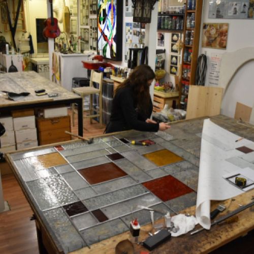 Taller de emplomado y herramientas