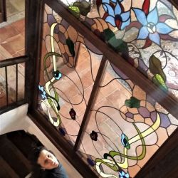 Montaje vitral con vidrio de protección 5mm