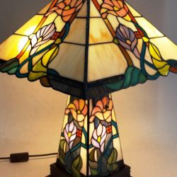 Lámpara Tiffany restaurada