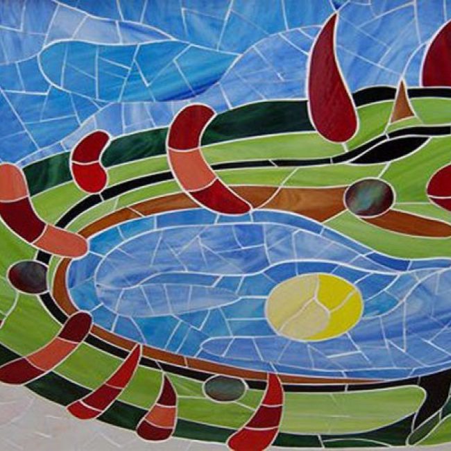 Mosaicos en vidrio