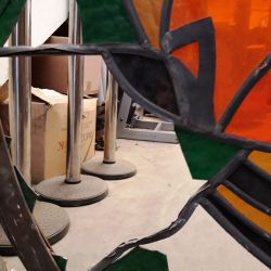 Restauración vitral emplomado