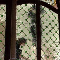 Restauración vidrieras modernistas. Casa Manuel Felip II. Barcelona