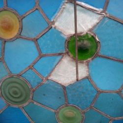 Restauración vidrieras de la Residència de Gent Gran Francesc Layret, antigua Casa de la Lactancia. Barcelona