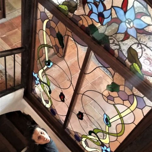 Montaje vitral con vidrio de protección 5mm