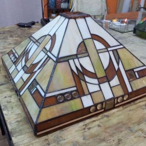 Restauración lámparas Tiffany