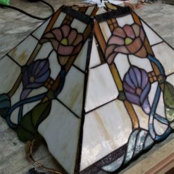 Restauración lámpara Tiffany