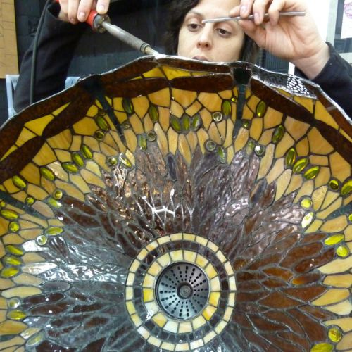 Restauración lámparas Tiffany