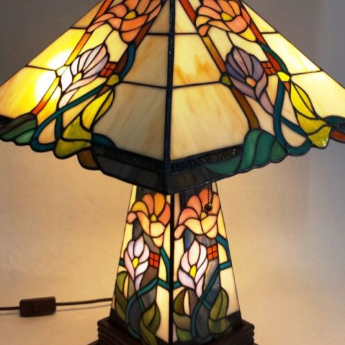 Lámpara Tiffany restaurada
