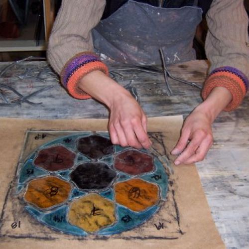 Restauración vidrieras emplomadas