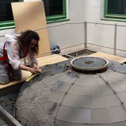 Restauración Cúpula Colegio de Ingenieros Barcelona