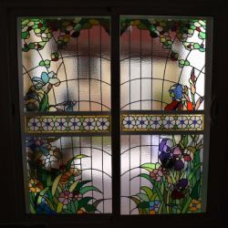 Restauración y adaptación vitral modernista