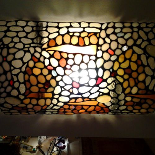 Lámpara técnica Tiffany