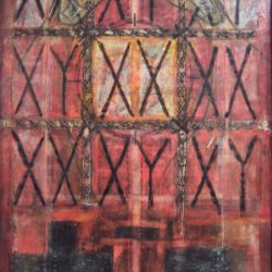 Pintura mixta sobre tela