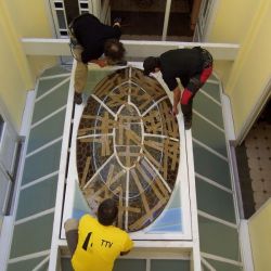 Restauración cúpula modernista