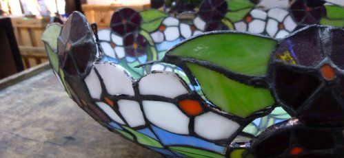Restauración de lámaparas en Sant Cugat del Vallés | Metaphora Vitralls