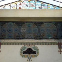 Restauración vidrieras de la Residència de Gent Gran Francesc Layret, antigua Casa de la Lactancia