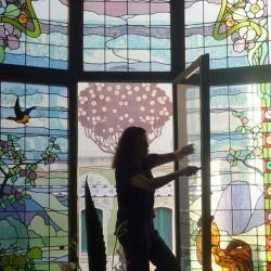 Preparación estructura para montaje