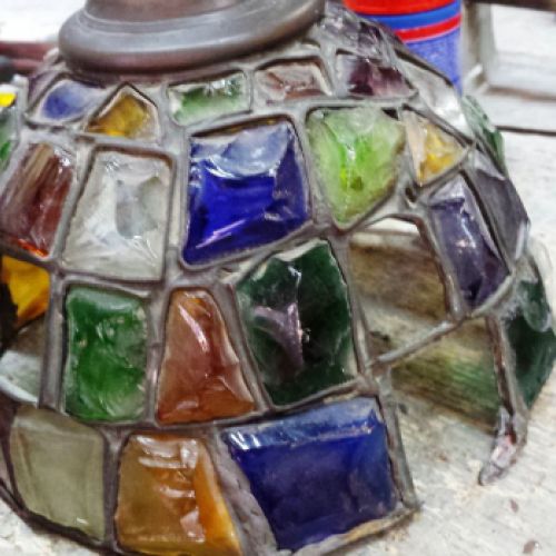 Restauración lámpara Tiffany