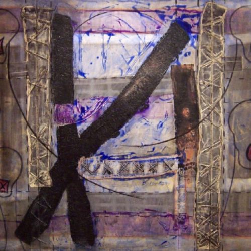 Técnica mixta sobre tela