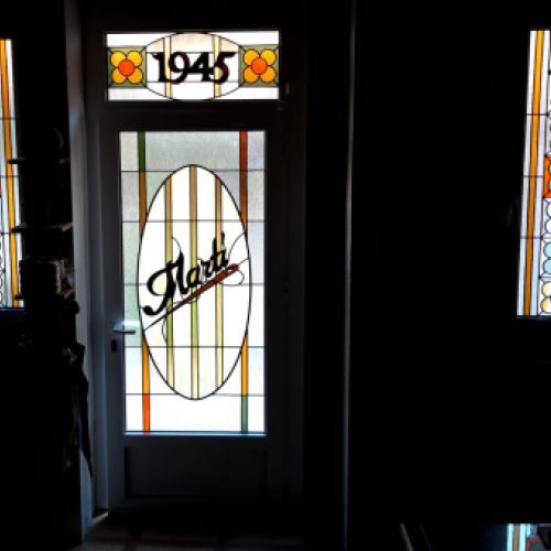 Vitral para Martí 1945   Taller camisería Barcelona