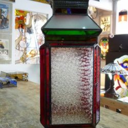 Restauración lámpara perfiles de latón
