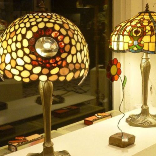 Lámpara técnica Tiffany