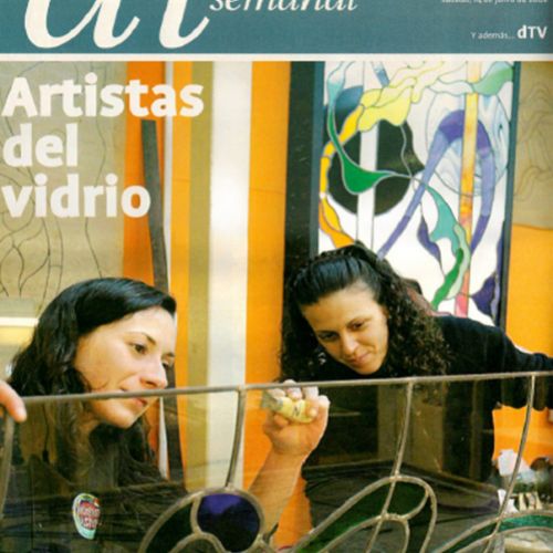 Taller de vidrieras en Sant Cugat del Vallés. Vitralls