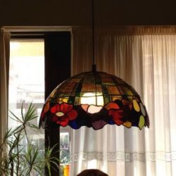 Restauración lámpara Tiffany
