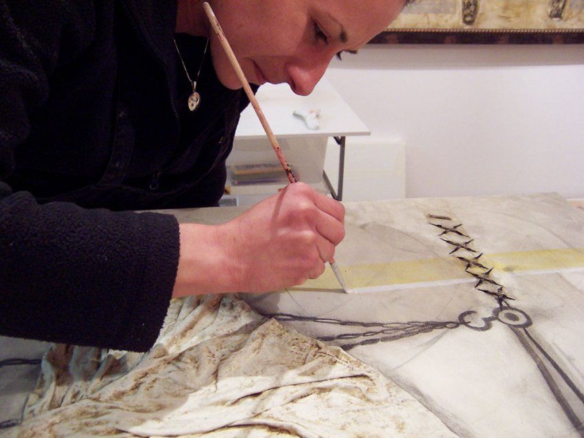 Pintura artística a Sant Cugat del Vallés | Metaphora Vitralls