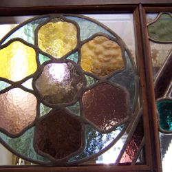 Restauración vitral Casa de les Punxes