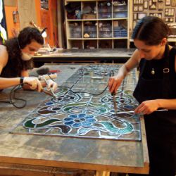 Taller de emplomado y herramientas