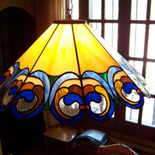 Lámpara técnica Tiffany
