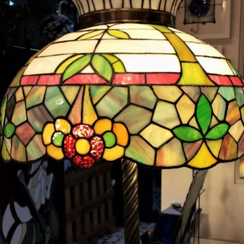 Restauración lámpara Tiffany