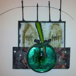 Técnica Tiffany y pintura